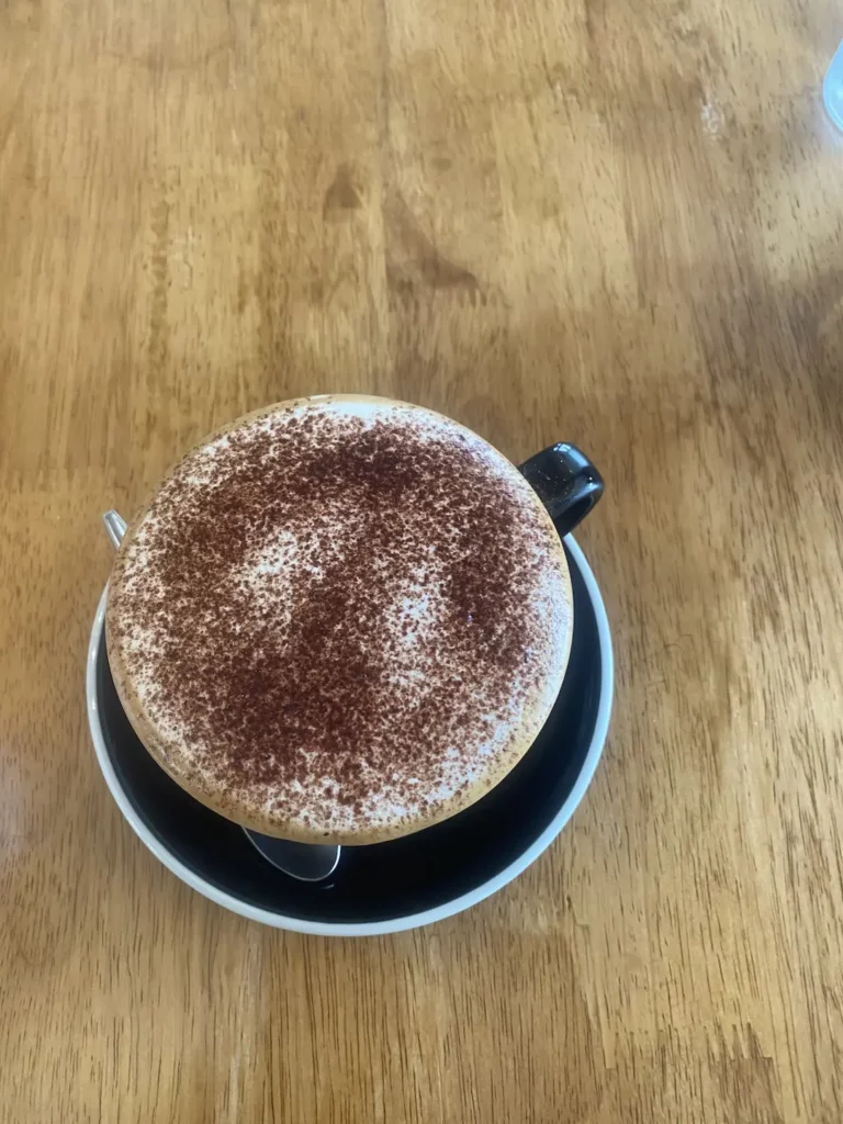 The best cappuccino of your life at the winner of the ultimate phuket breakfast guide: Poached Breakfast Cafe, Chalong, Phuket, Thailand